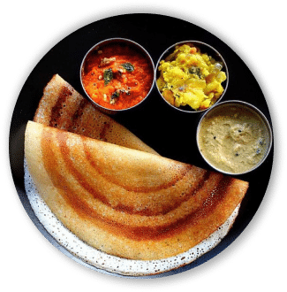 South Indian food delivery in train